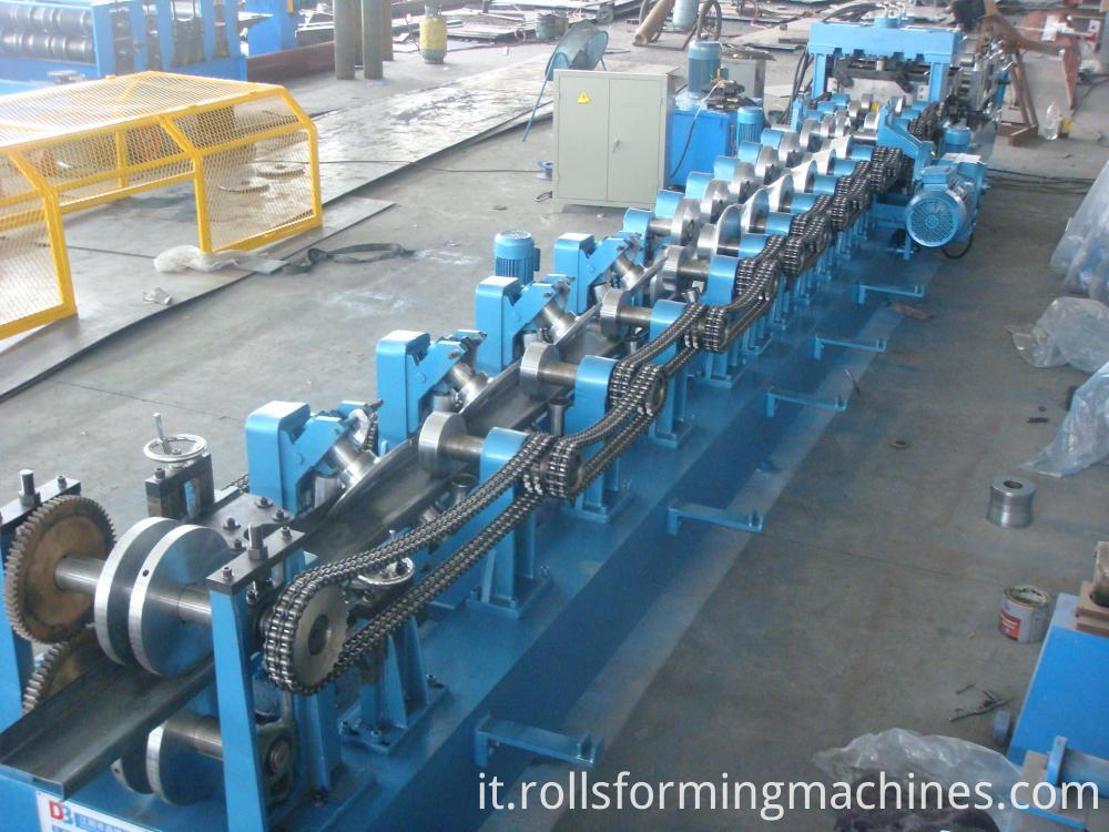 C Z Adjustable Purlin Roll Forming Machine C Z Section Steel Purlin Machine